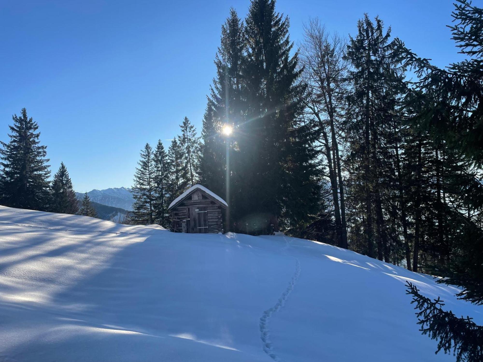 Gemuetliche Wohnung Mit Talblick Batschuns Buitenkant foto